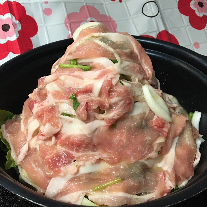 白みそ肉鍋